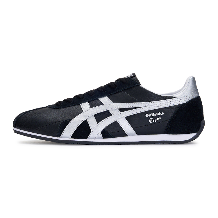 Кроссовки Onitsuka Tiger Runspark (черные с серебристым)