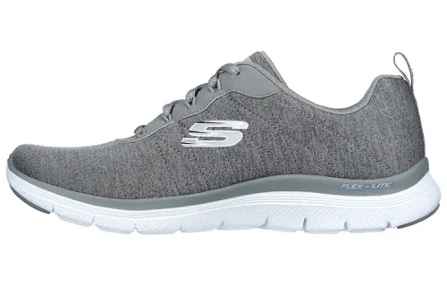 Skechers Flex Appeal 4.0 Low top Sports Casual Shoes Women's Gray White