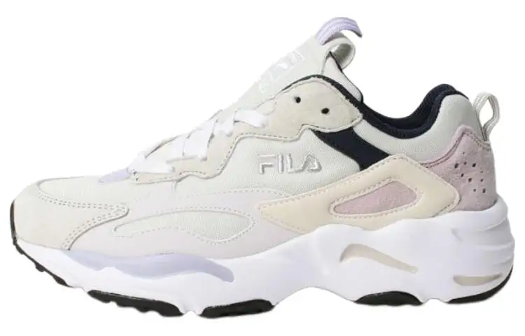 FILA Ray Tracer Casual Sneaker Unise Abrasion Resistant Low top Casual Shoes Unisex White Gray