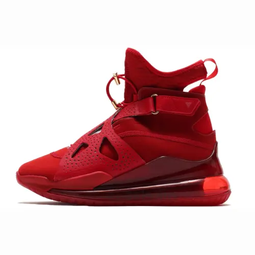 Jordan Air Latitude 720 non-slip lightweight high-top lifestyle shoes for women in red