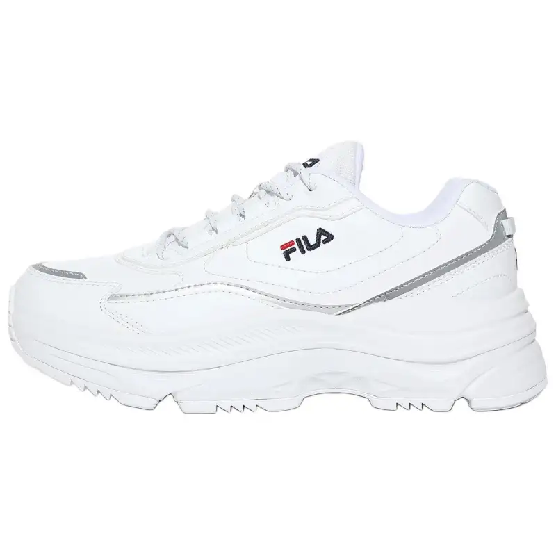 FILA Wavy Day Comfortable Low top Casual Shoes Unisex White