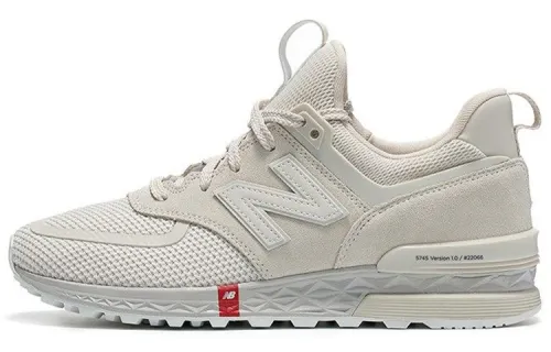 New Balance NB 574 Sport Fabric Low top Casual Shoes Men's Ivory White