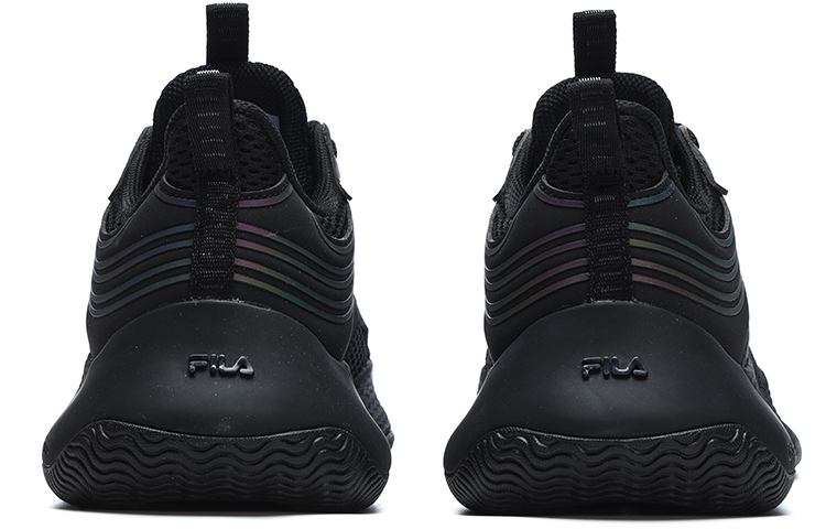 Женские кроссовки Fila FUSION Ray 2 (черные) — Чёрный — фото 5