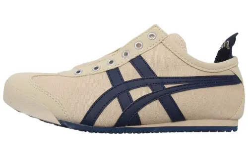 Onitsuka Tiger MEXICO 66 Casual Shoes Women's Low Top Ecru/Navy Blue