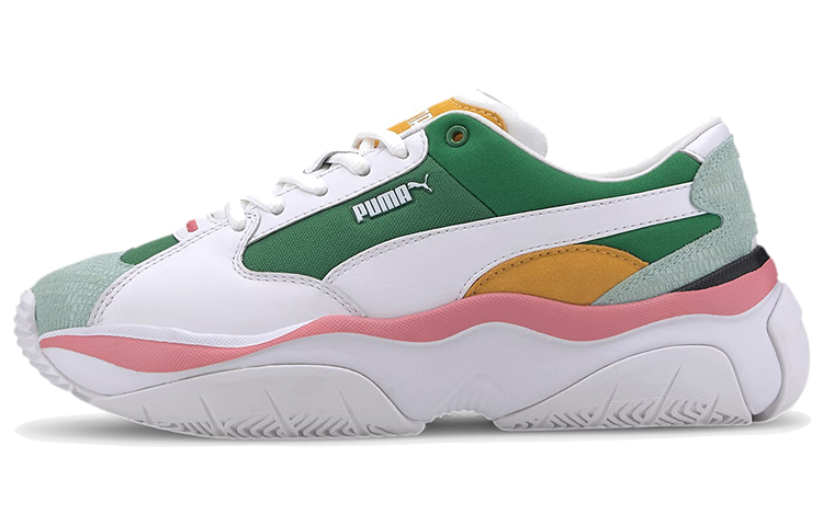 PUMA Storm.Y Color Block 'White Green' Women's