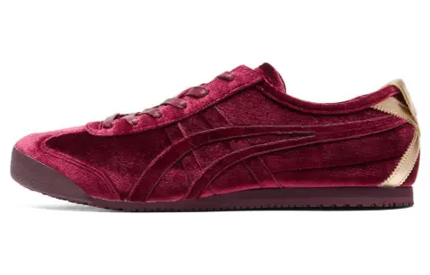 Onitsuka Tiger Mexico 66 Shoes Dried Berry Rose Gold