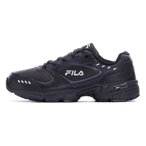 FILA Memory Decimus Memory Decimus Comfortable Round Toe Low top Casual Shoes Men's Black