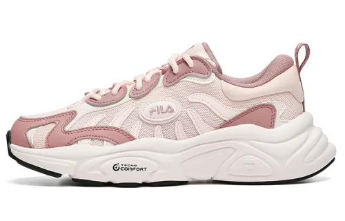 FILA Keppler Mesh, Textile Low top Casual Shoes Women's Pink
