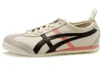 Onitsuka Tiger MEXICO 66 Cushioning Slip Resistant Abrasion Resistant Low top Casual Shoes Unisex Beige Pink Brown
