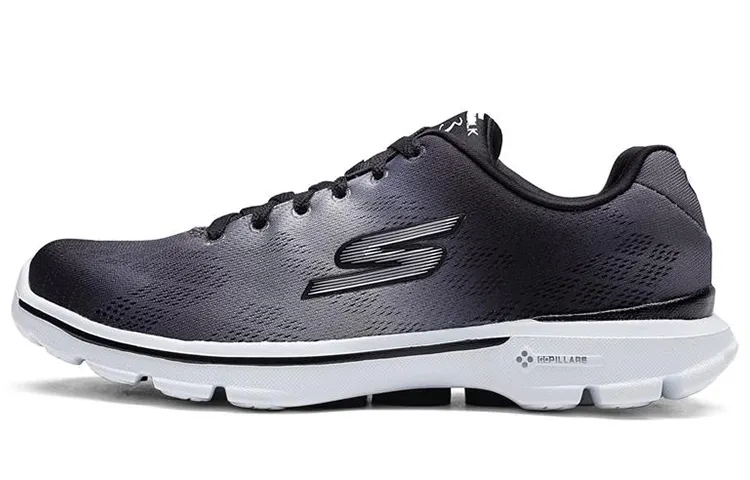 Skechers Go Walk 3 Casual Shoes Women's Low Top Black/White