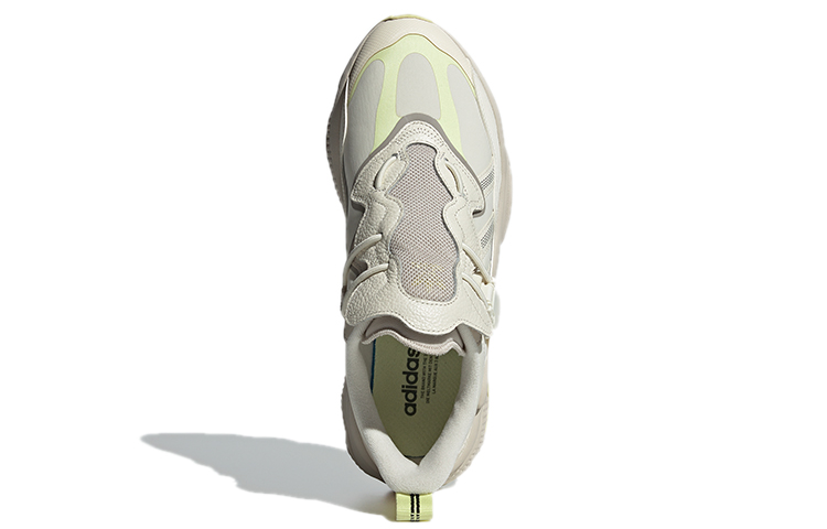 Кеды adidas originals Ozweego Flipshield TPU (бежево-белые с серым и желтым) — Бежевыйбелый / серый / жёлтый — фото 5