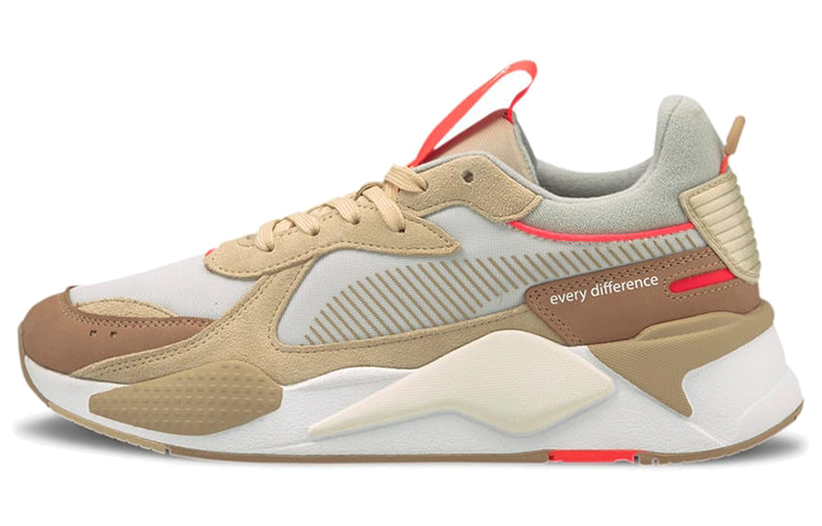 Кроссовки PUMA RS-X Cnv (хаки-бело-коричневые)