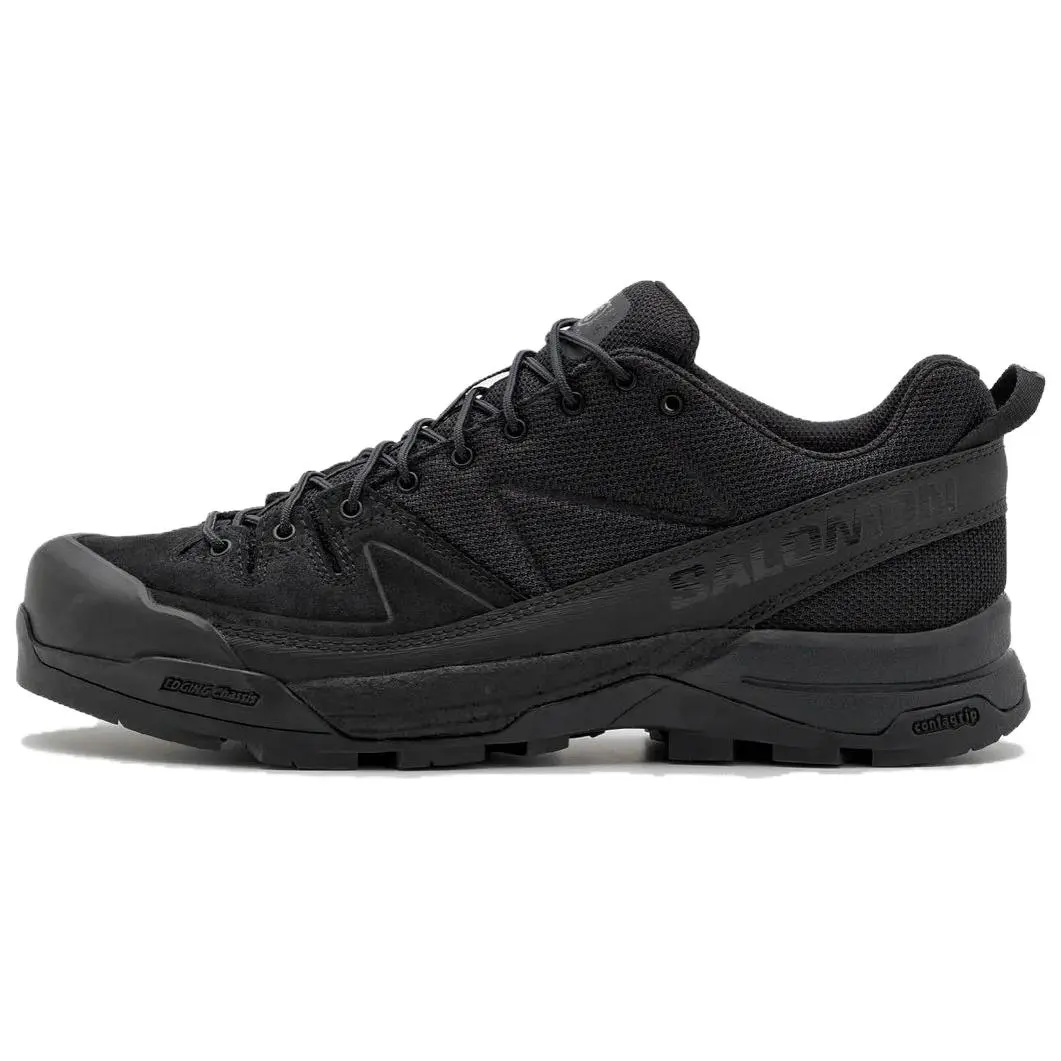 SALOMON x MM6 Maison Margiela X ALP Canvas Low top Casual Shoes Unisex Black