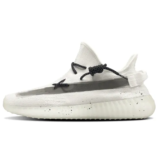 Adidas Originals Yeezy Boost 350 Cushioning Slip Resistant Low top Casual Shoes Unisex White Black