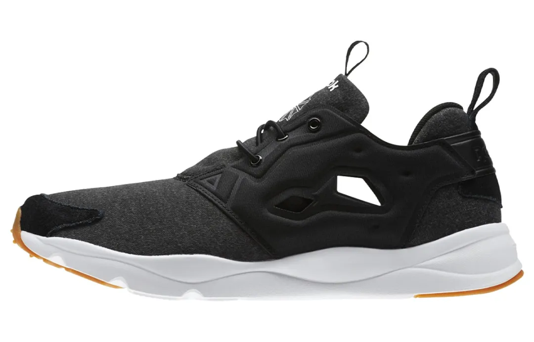 Reebok Unisex Furylite Heather Sneakers Black