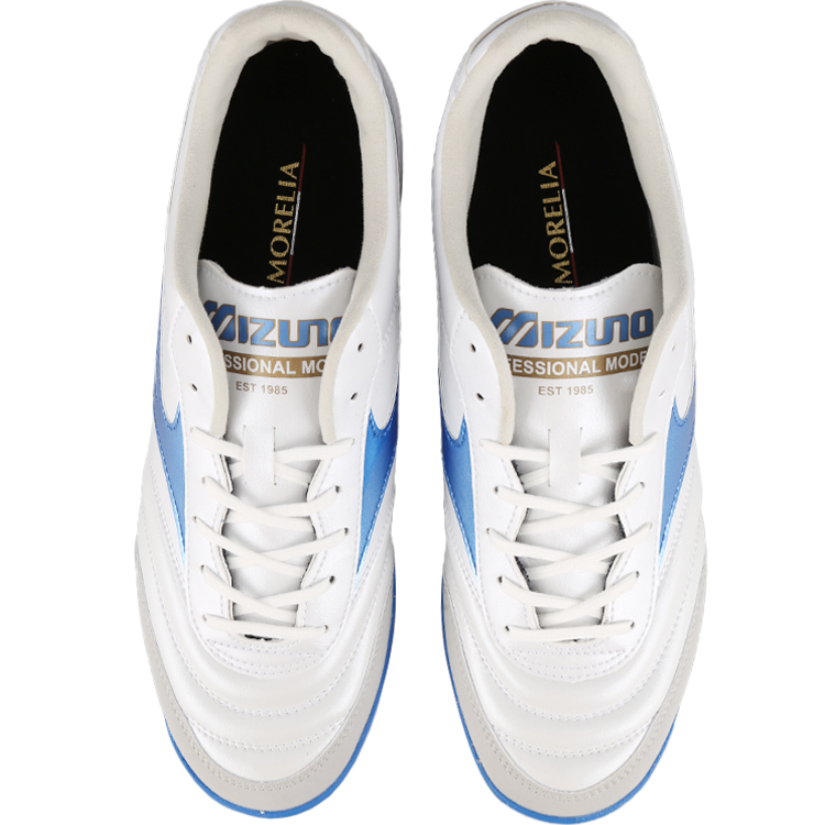 Mizuno Cushioning Soccer Shoes Unisex White Blue