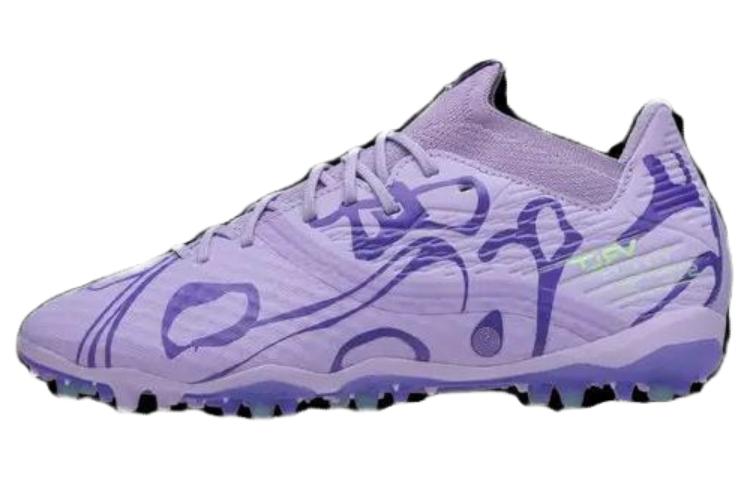 DECATHLON AG Rubber Short Studs MG Rubber Short Studs Slip Resistant Abrasion Resistant Soccer Shoes Women's Purple