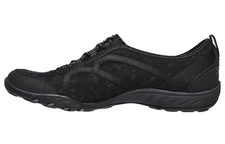 Skechers Breathe Easy Casual Shoes Women's Low Top Black