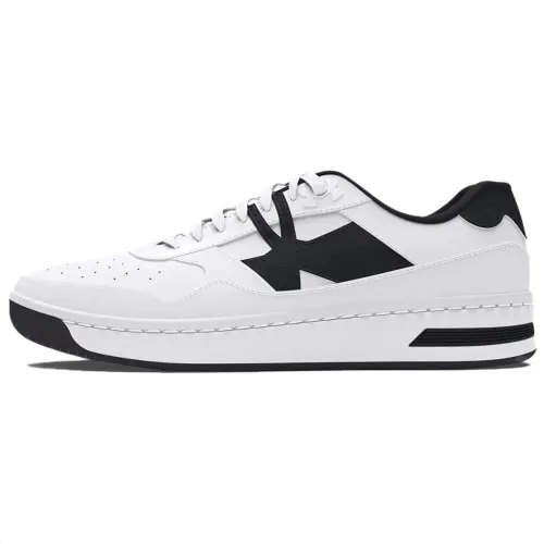 Under Armour UA Court 96 Abrasion Resistant Abrasion Resistant Low top Casual Shoes Men's White