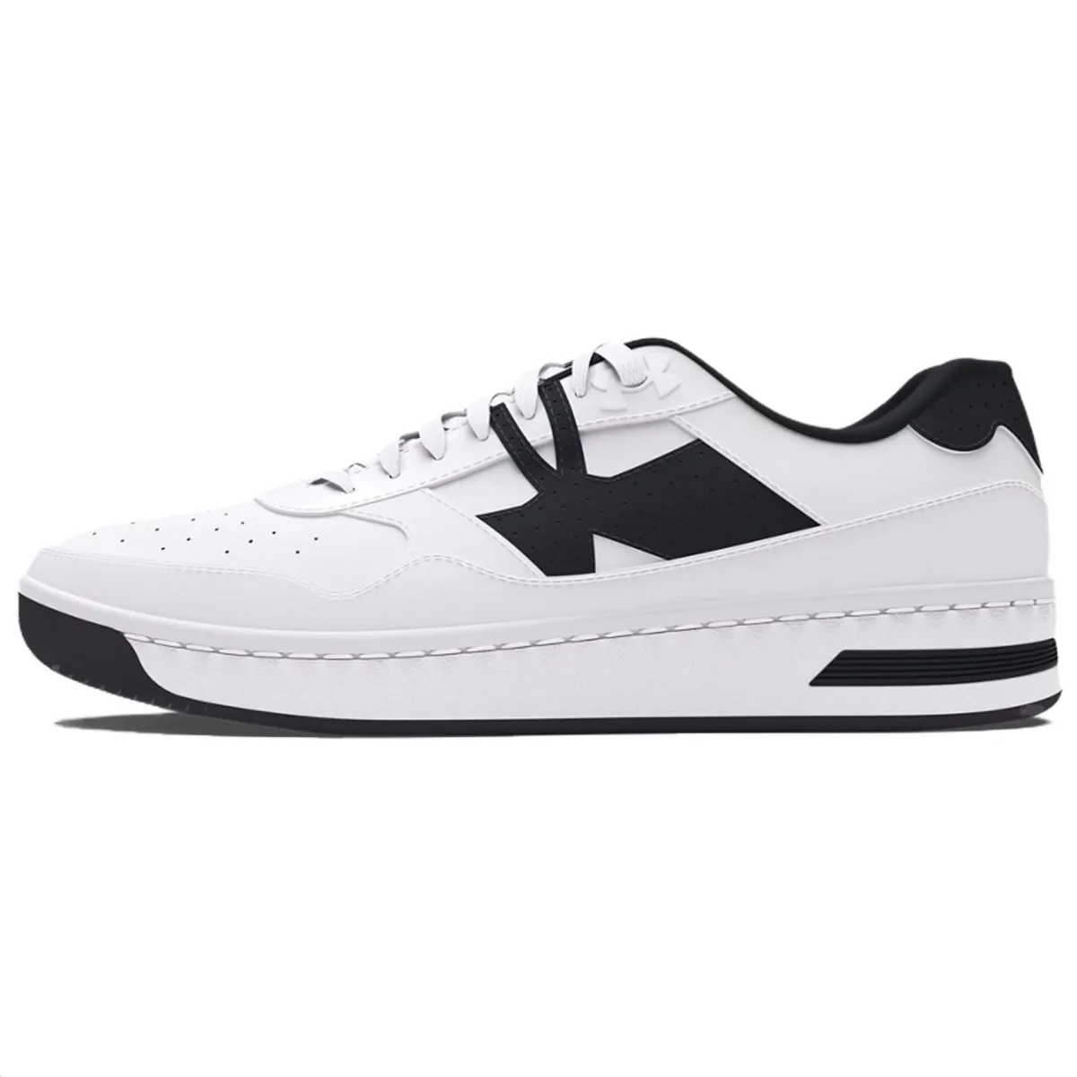 Under Armour UA Court 96 Abrasion Resistant Abrasion Resistant Low top Casual Shoes Men's White