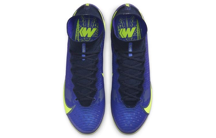 Мужские футбольные бутсы Nike Mercurial Superfly 8 Elite FG (синий) — фото 4