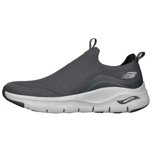 Skechers Arch Fit Low top Casual Shoes Men's Charcoal Gray