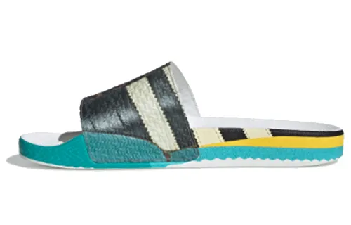 Adilette Raf Simons x Adilette Samba Adidas Originals Slides 'Trompe L'oeil'