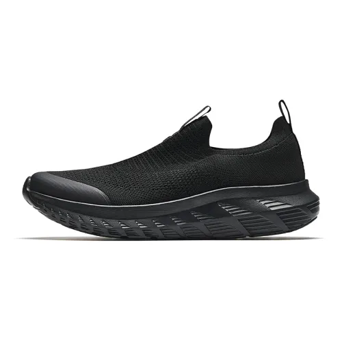 Anta EVA Slip Resistant Abrasion Resistant Low top Casual Shoes Men's Black