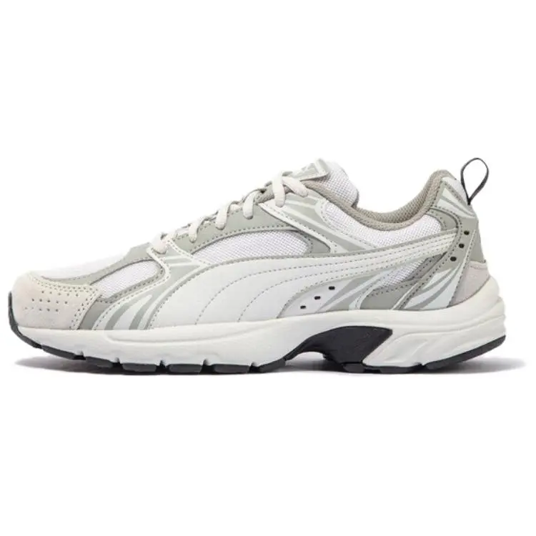 PUMA Milenio Abrasion Resistant Low top Casual Shoes Unisex Gray