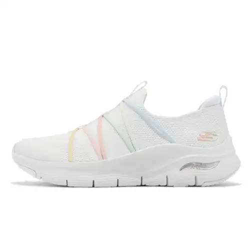 Skechers Breathable Low top Casual Shoes Women's White