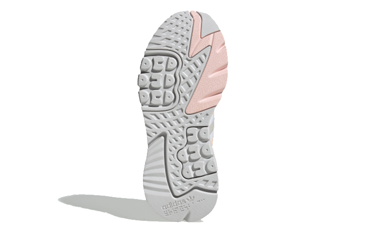 Женские кроссовки adidas originals Nite Jogger (бело-розовый) — Белый / розовый — фото 5