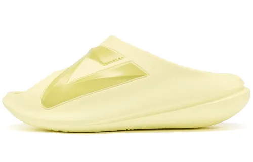 PEAK Statistic Sandals Slip Resistant Abrasion Resistant EVA Quiet Slide Slippers Women's Yellow