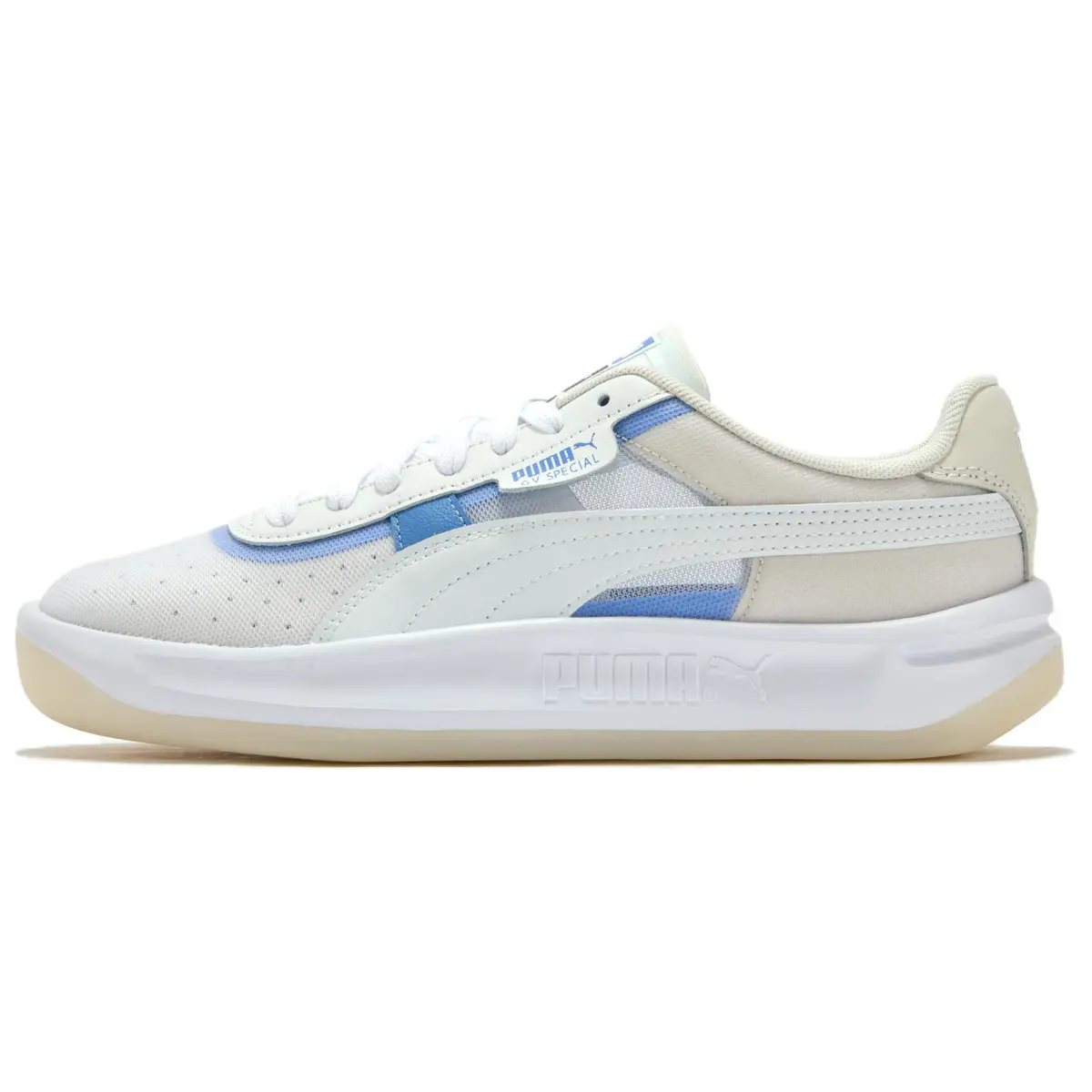 PUMA GV Special Abrasion Resistant Low top Casual Shoes Unisex White Blue