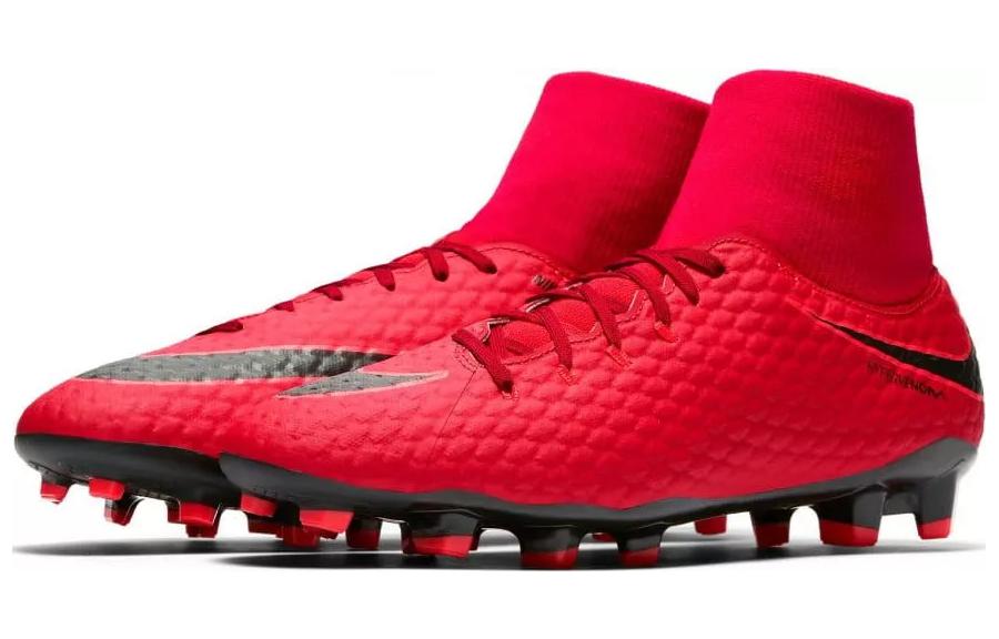 Nike HYPERVENOM PHELON 3 DF FG Firm Ground ‘University Red’