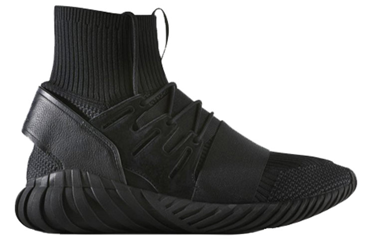 Кеды adidas originals Tubular Doom Primeknit (черные) — Чёрный — фото 2