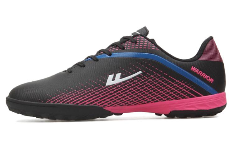 Warrior Slip Resistant Slip Resistant Soccer Shoes Unisex Black Red