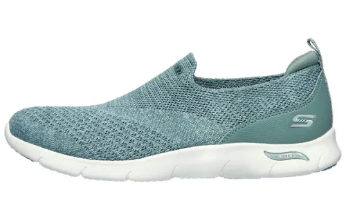 Skechers Arch Fit Casual Shoes Women's Low Top Green