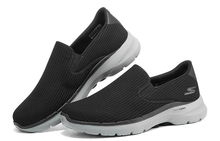Skechers Go Walk 6 Anaglyph ‘Black Grey’