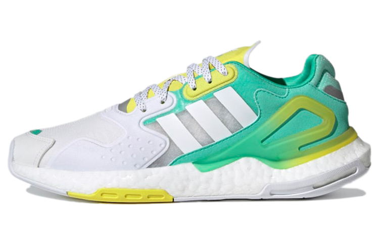 Кроссовки adidas originals Day Jogger (бело-зеленые)