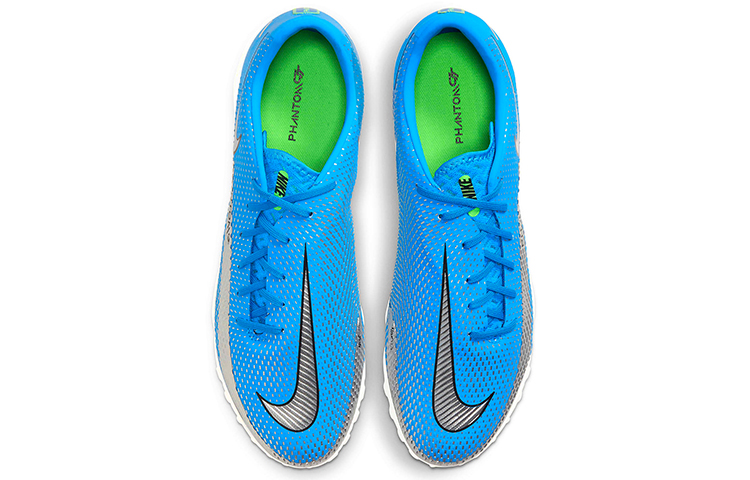 Мужские бутсы Nike Phantom GT React Pro TF (синие) — Синий — фото 4