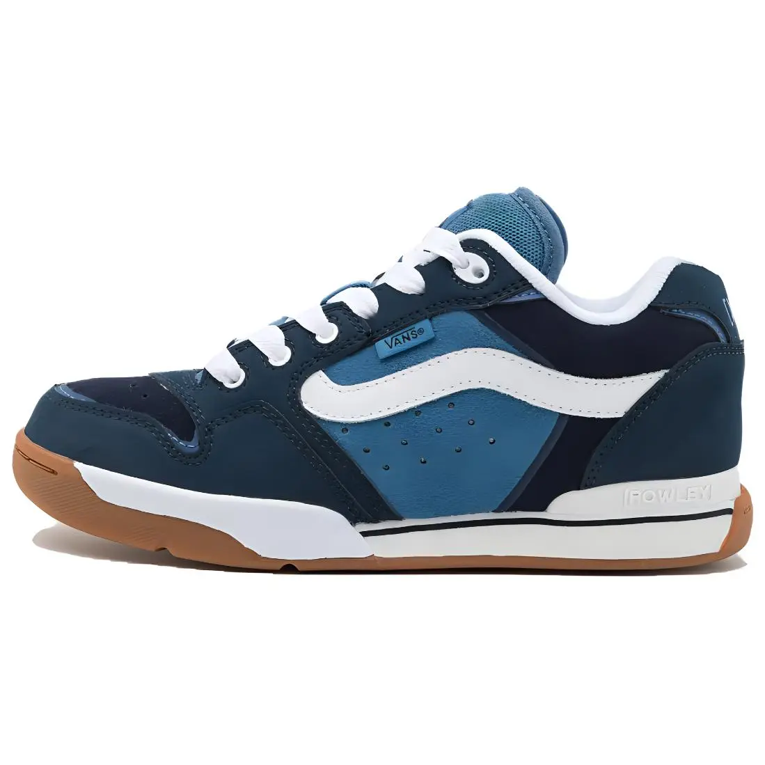 Vans Rowley Soft And Comfortable Abrasion Resistant Low top Casual Shoes Unisex Blue