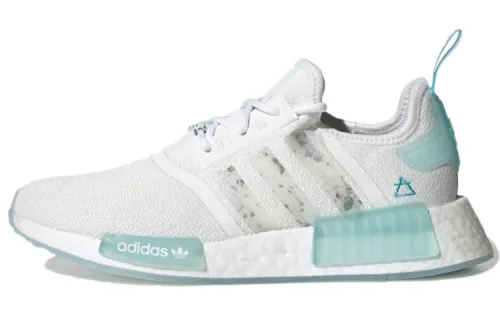 Adidas Originals NMD_R1 Casual Shoes Women's Low Top White/Green