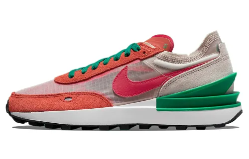 Nike Waffle One Burnt Sunrise Light Orewood Brown Malachite Mystic Hibiscus Women's