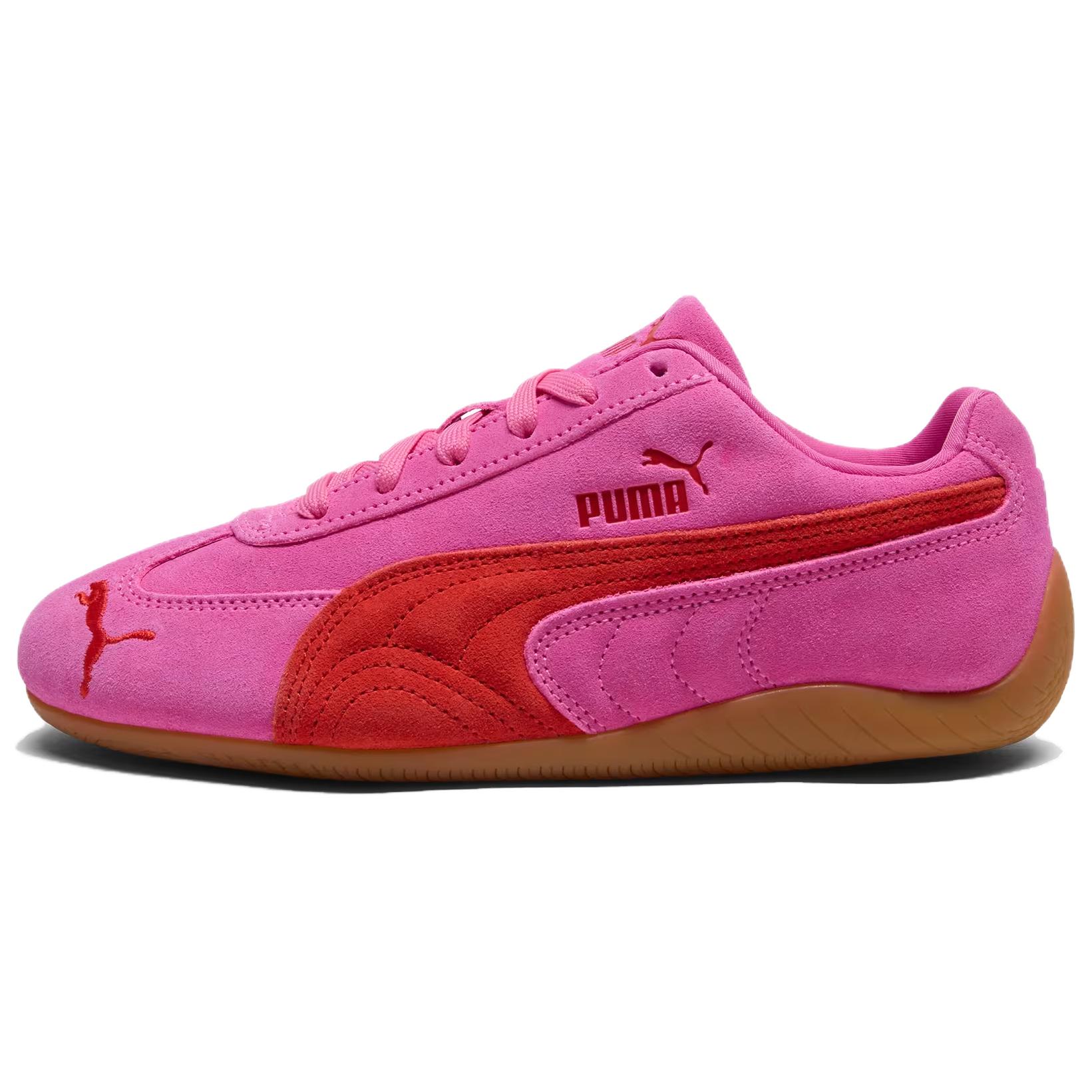 PUMA Speedcat Collection Leather Low top Casual Shoes Women's Pink