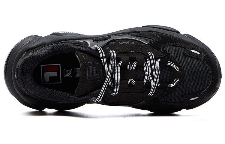 Женские кроссовки Fila FUSION RJV GS (черные) — Чёрный — фото 3