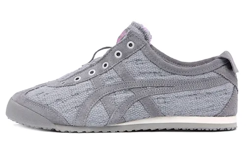 Onitsuka Tiger MEXICO 66 Comfortable Slip Resistant Abrasion Resistant Low top Casual Shoes Women's Gray