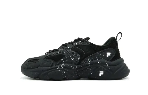 FILA Mars 2 Wear resistant And Lightweight Low top Casual Shoes Men's Black