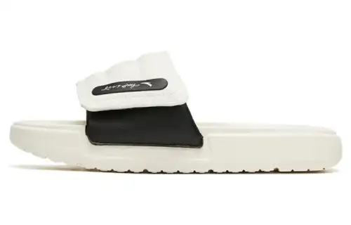 Anta Quiet Slide Slippers Women's Black White