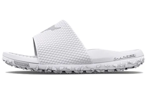 Under Armour Project Rock Slide 'White Halo Grey'