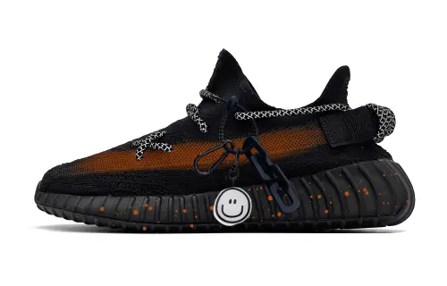 Adidas Originals Yeezy Boost 350 V2 Low top Casual Shoes Unisex Black